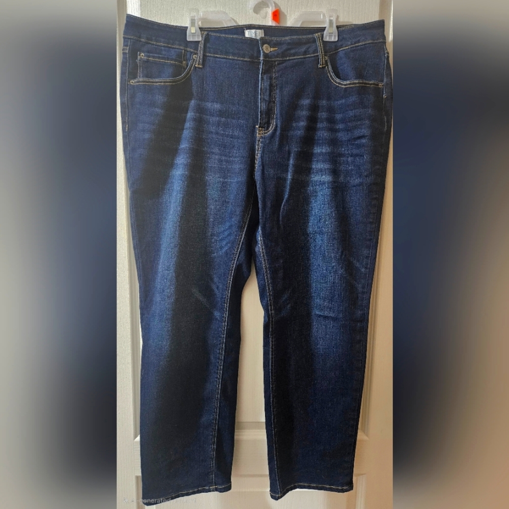 Dark Blue Bootcut Jeans